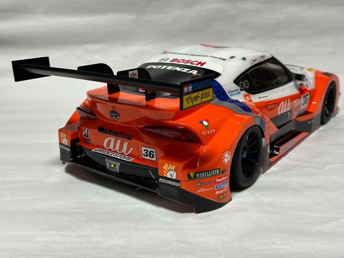 タミヤ au TOM'S GR Supra 　メーカー塗装済ボディ 田 宮 au TOM'S GR Supra メーカー塗装済ボディ - メルカリ